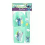 Disney Stitch - Tumbler da viaggio e accessori per il bagno dei bambini