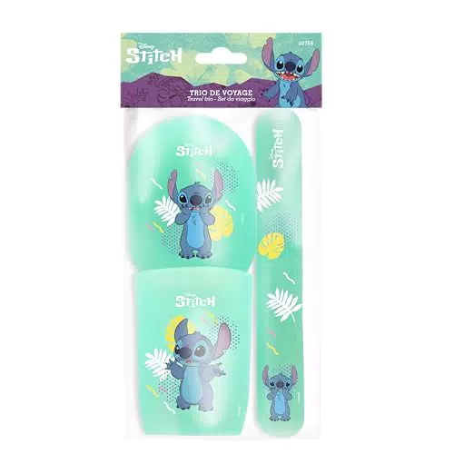 Disney Stitch - Tumbler da viaggio e accessori per il bagno dei bambini