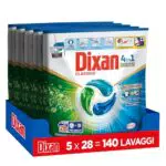 Dixan Discs 4in1 Classico Detersivo Capsule per Lavatrice Pulizia Profonda