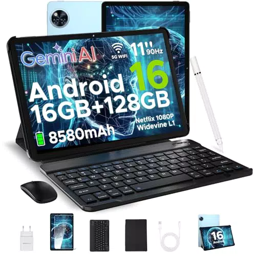 DOOGEE U11 Tablet 11" Android, 16GB+128GB, Unisoc T7200, 90Hz, 8580mAh