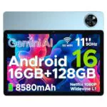 DOOGEE U11 Tablet Android 11” - 16GB RAM, 128GB ROM, Octa-core, Face Unlock