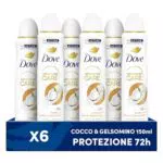 Dove Deodorante Spray Advanced Care Go Fresh Cocco e Gelsomino - Formula Idratante