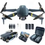 Drone Pieghevole con Telecamera 4K HD, 800 m di Portata, WiFi FPV, Motore Brushless