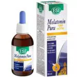 ESI Melatonin Pura Gocce con Passiflora, Biancospino e Camomilla - Vegan, Senza Glutine