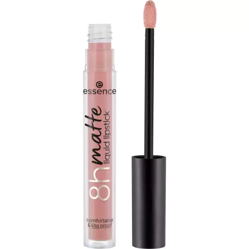 Essence 8H Matte Rossetto Liquido Lunga Durata e Asciugatura Rapida