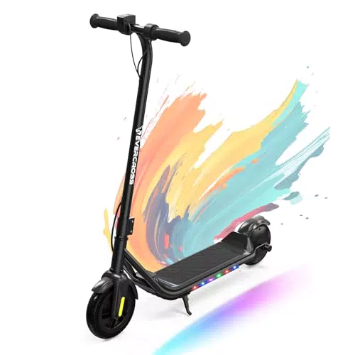 Evercross E6 Monopattino Elettrico per Bambini 6-12 Anni, Velocità Fino a 16KM/H
