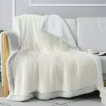 Everlasting Comfort Sherpa Fleece Blanket Reversibile e Ultra Soft
