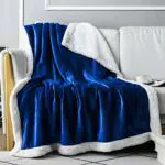 Everlasting Comfort Coperta Sherpa Reversibile Ultra Soft e Calda
