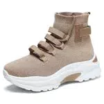 EXSADER Sneakers Donna Piattaforma Leggere e Traspiranti per Passeggio e Sport