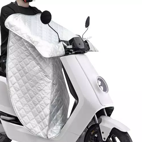 Favoto Coprigambe Invernale Antivento Impermeabile Universale per Scooter e Moto