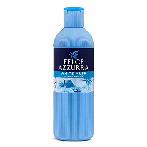 Felce Azzurra Bagnoschiuma Profumato Muschio Bianco con Note di Rosa e Bergamotto