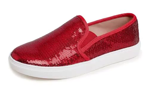 Feversole Sneakers Slip-On da Donna, Mocassini Casual alla Moda