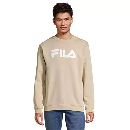 FILA Barbian Crew Maglia di Tuta, Fields of Rye, S Unisex-Adulto
