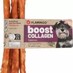 Flamingo Boost Bastoncini al Salmone con Collagene per Cani
