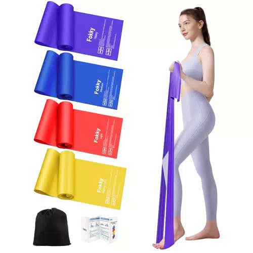 Fokky Elastici Fitness con Livelli di Resistenza, Bande Elastiche per Palestra