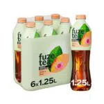 Fuze Tea Bevanda Rinfrescante Analcolica al Gusto di Pesca e Rosa Senza Zuccheri