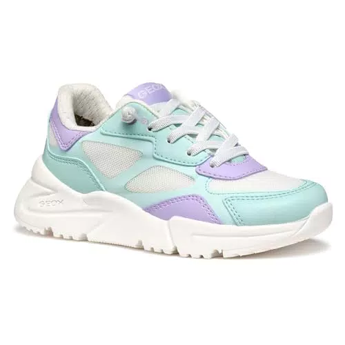Geox J Loftus Girl - Scarpe da Ginnastica per Bambina