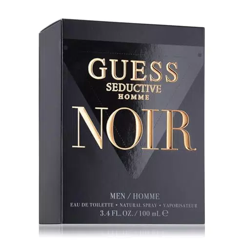 Guess Seductive Noir, Eau de Toilette, Profumo Uomo