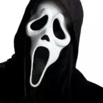 Ghost Face Maschera Horror in Lattice per Halloween per Bambini e Adulti