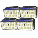 Haokiang Luce Solare LED Esterno 2000LM IP65 con Sensore di Movimento