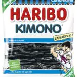 Haribo Kimono - Caramelle Gommose Gusto Liquirizia per Feste e Momenti di Relax