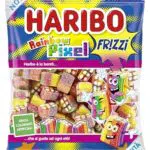 Haribo Rainbow Pixel - Caramelle gommose frizzanti al gusto frutta