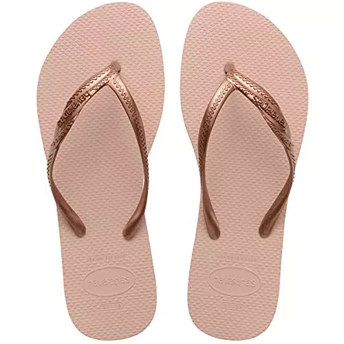 Havaianas Infradito Donna Comode ed Eleganti con Cinturini Metallici Incrociati