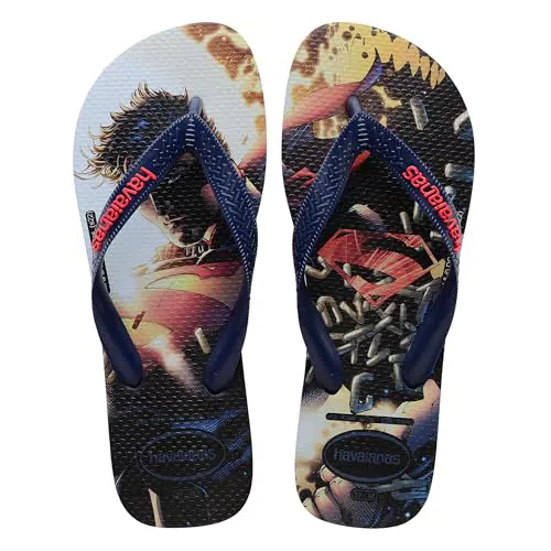 Havaianas - Top Heróis DC, Infradito Comode, Resistenti e Leggere con Suola dei Supereroi e dei Cattivi