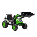 HOMCOM Escavatore Cavalcabile per Bambini a Batteria 6V con Doppio Motore