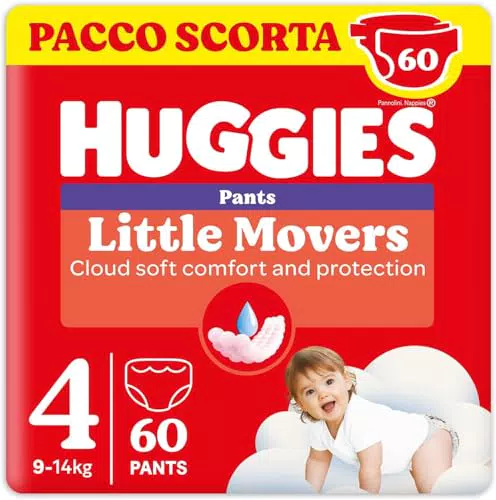 Huggies Little Movers Pannolini Mutandina Ultra Assorbenti Design Disney