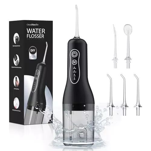 Idropulsore Dentale Portatile Water Flosser - Irrigatore Orale Efficace e Silenzioso