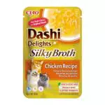 Inaba Dashi Delights Brodo di Pollo per Gatti - Snack Umido con Ingredienti Naturali