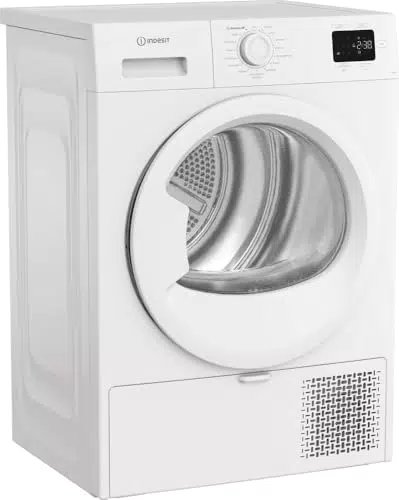 Indesit YD 83D WW IT - Asciugatrice a Pompa di Calore, Classe D, Filtro 2 in 1