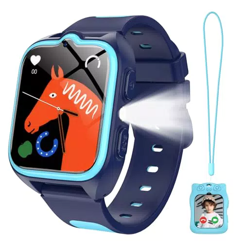 IOWODO Smartwatch 4G per Bambini - Orologio GPS con Videochiamata e Funzione SOS