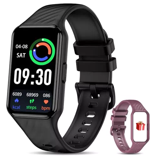 IOWODO Smartwatch con Chiamate Bluetooth, Monitor Salute, 100 Sport, IP68 Fitness Tracker