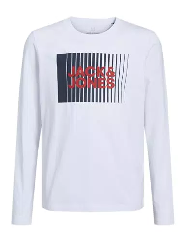 Jack & Jones T-Shirt JJECORP Logo Maniche Lunghe O-Neck