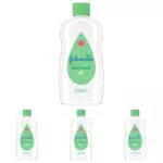 Johnson's Baby Olio Aloe Vera - Olio corpo idratante per pelli delicate
