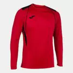 Joma Maglietta a Maniche Lunghe Championship VII Rosso Nero