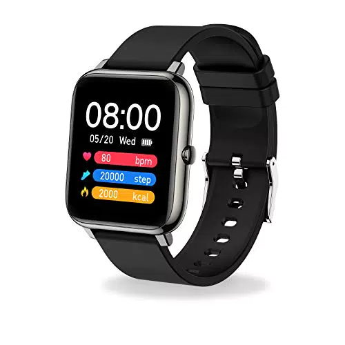 Judneer Smartwatch Fitness con Touchscreen, Contapassi e Cardiofrequenzimetro