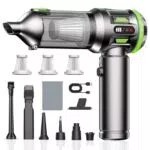 Kedifoai Aspirabriciole Senza Fili 25000Pa Portatile con Display LED per Auto