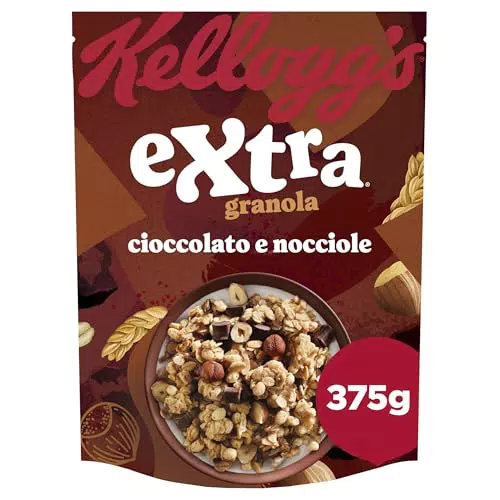 Kellogg's Cereali Extra Granola Gusto Cioccolato e Nocciole