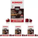 Kimbo Capsule Compatibili Nespresso Original in Alluminio - Barista Espresso Napoli