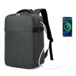 KONO Zaino da Viaggio 40x16x25 cm per Laptop fino a 15,6 Pollici