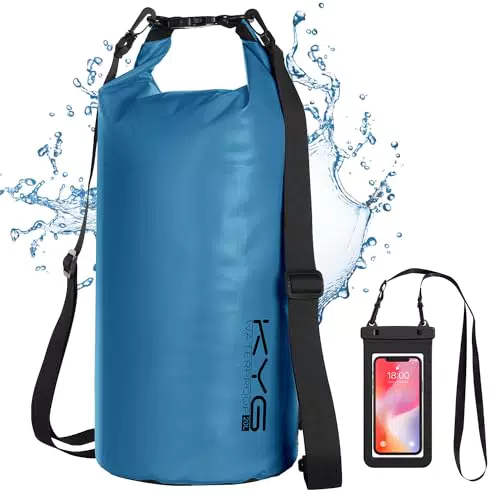 KYG Borsa Impermeabile 20L per Spiaggia, Escursionismo e Attività Outdoor