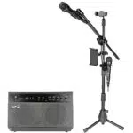 RockJam Superkit Karaoke con Bluetooth e Sistema PA - Altoparlante 50 Watt