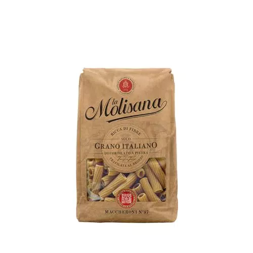 La Molisana Maccheroni Integrali n. 37 - Pasta Integrale Ricca di Fibre