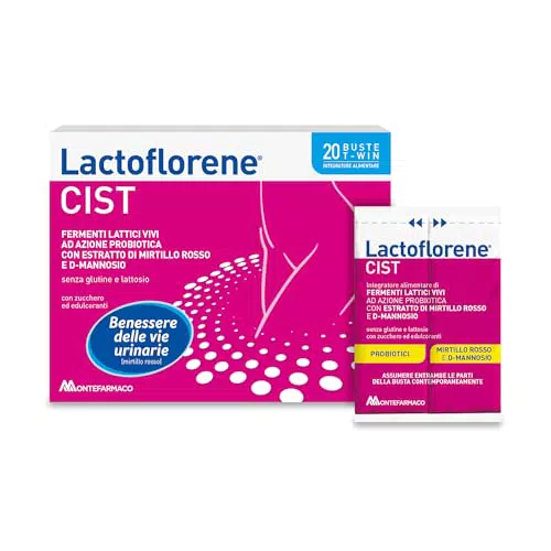 Lactoflorene Cist - Integratori Probiotici per il Benessere delle Vie Urinarie