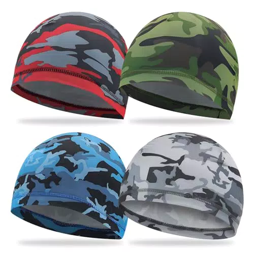 LDBKLGHJ Cappello Sottocasco Estivo per Moto, Ciclismo e Trekking, Antivento e UV