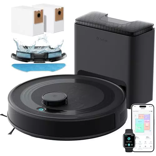 LEFANT M2 Plus Robot Aspirapolvere e Lavapavimenti con Navigazione Laser e WiFi