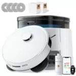 Lefant M3 Robot Aspirapolvere e Lavapavimenti con Navigazione LiDAR e WiFi